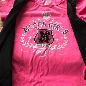 NWOT, Little Girl, Sz L-14, Pink Vested Top
